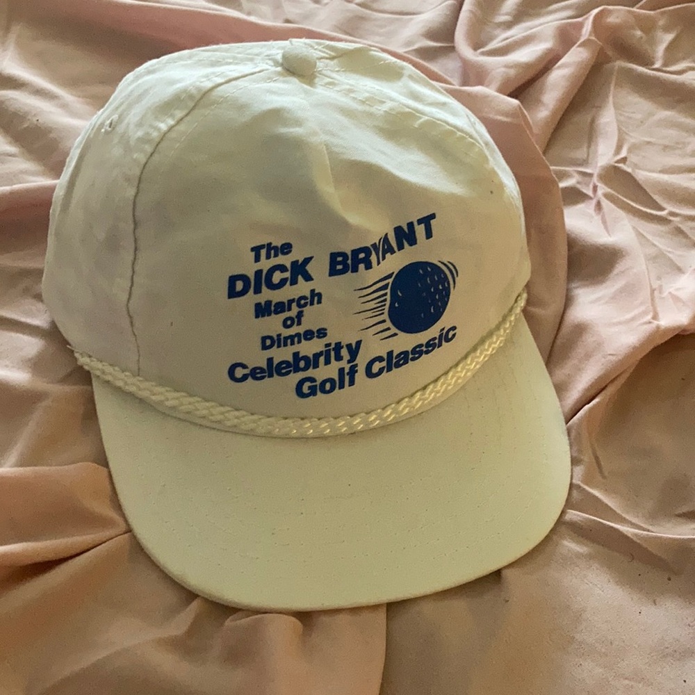 Vintage golf tournament cap